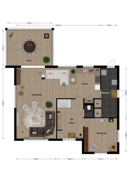 mediumsize floorplan